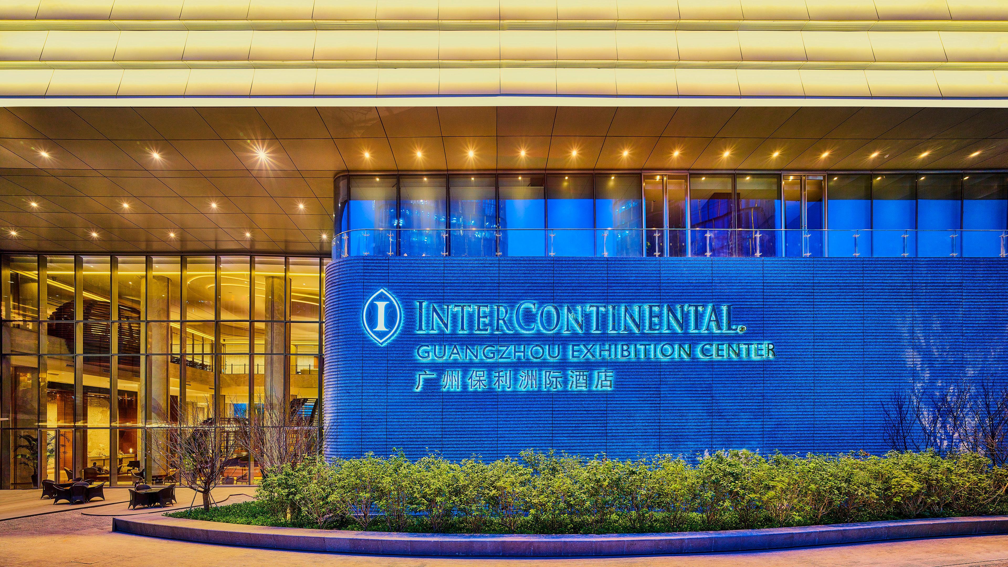 Intercontinental Guangzhou Exhibition Center, An Ihg Hotel - Free Canton Fair Shuttle Bus And Registration Counter Exteriör bild
